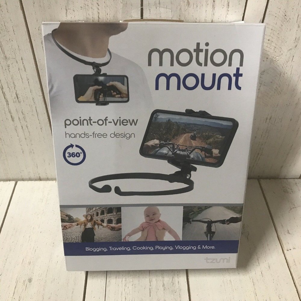 Motion Mount Universal Phone Holder-Point Of View Hands Free Design- Free‎ Ship